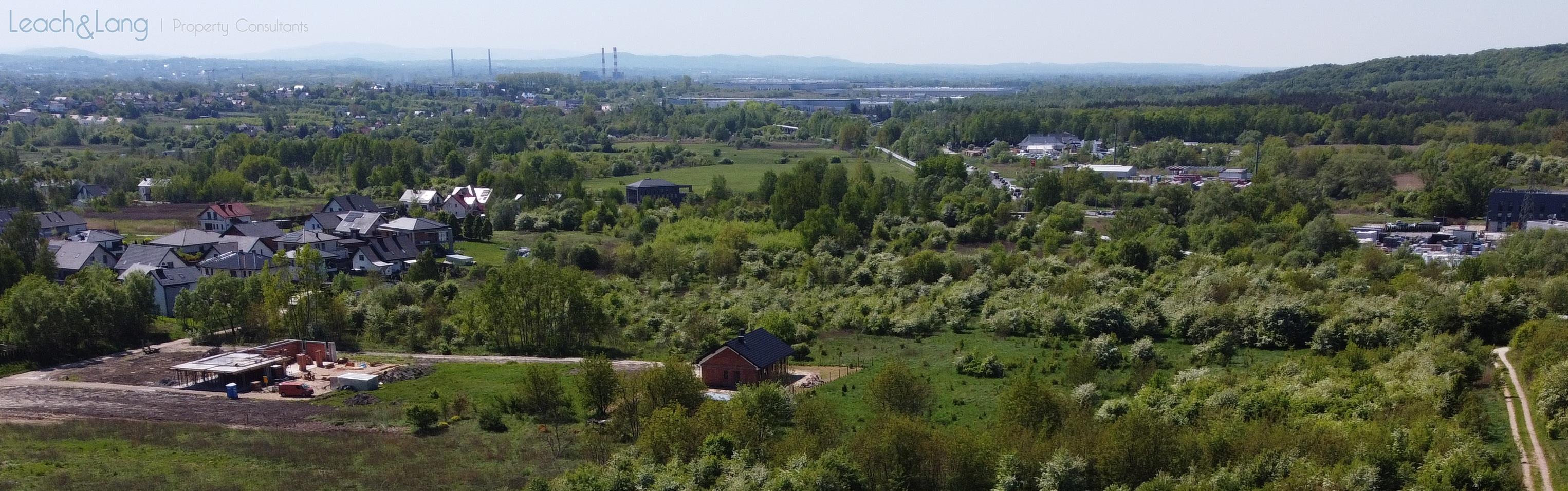 Kraków, Skotniki – investment plot for 12 houses