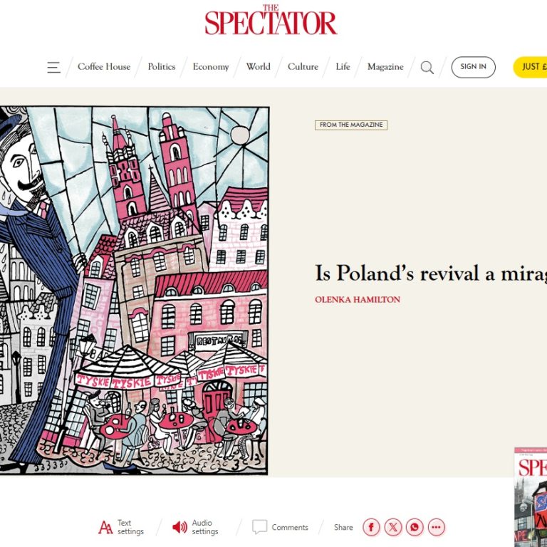 Leach 22.05.2025 – SPECTATOR artykuł