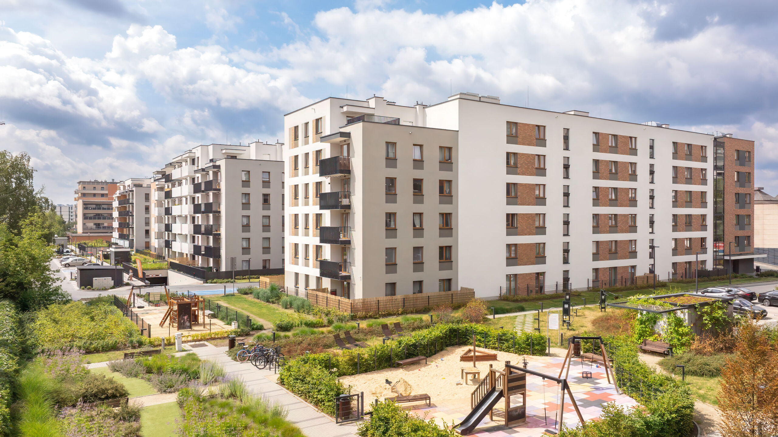 Myśliwska is an investment in the Nowa Myśliwska residential complex (Płaszów, Podgórze)